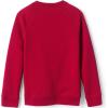 Lands’ End School Uniform Kids Crew Sweatshirt(Red)