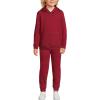 Lands’ End School Uniform Kids Hooded Pullover Sweatshirt(Garnet)