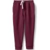 Lands’ End School Uniform Kids Jogger Sweatpants(Burgundy)