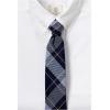Lands’ End School Uniform Kids Pre Tied Tie(Classic Navy Plaid)