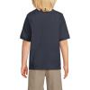 Lands’ End School Uniform Kids Short Sleeve Mesh Polo Shirt(Classic Navy)