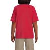 Lands’ End School Uniform Kids Short Sleeve Mesh Polo Shirt(Red)