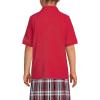 Lands’ End School Uniform Kids Short Sleeve Mesh Polo Shirt(Red)
