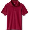 Lands’ End School Uniform Kids Short Sleeve Rapid Dry Polo Shirt(Garnet)