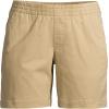 Lands’ End School Uniform Women’s Pull-On 7″ Chino Shorts(Desert)