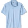 Lands’ End School Uniform Young Men’s Short Sleeve Rapid Dry Polo Shirt(Blue)