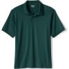 Lands’ End School Uniform Young Men’s Short Sleeve Rapid Dry Polo Shirt(Evergreen)