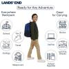 Lands’ End Unisex Kids Medium ClassMate Lightweight Durable Elementary School Backpack, Pro Star Navy(Limoges)