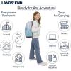 Lands’ End Unisex Kids Medium ClassMate Lightweight Durable Elementary School Backpack, Pro Star Navy(Pastel Lilac)