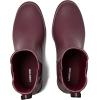 Lands’ End Waterproof Rain Boots for Women, Comfortable Ankle Chelsea Boots Women, Burgundy or Black Womens Rain Boots Size 6 to 11(Royal Burgundy)