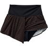 Lands’ End Women’s 3″ Pinchless Flutter Swim Short with Panty(Brown Leopard)