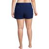 Lands’ End Women’s 3″ Quick Dry Elastic Waist Board Shorts Swim Cover-up Shorts with Panty(Deep Sea Navy)