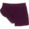 Lands’ End Women’s 5″ Quick Dry Elastic Waist Board Shorts Swim Cover-up Shorts with Panty(Dark Wine)