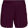 Lands’ End Women’s 5″ Quick Dry Elastic Waist Board Shorts Swim Cover-up Shorts with Panty(Dark Wine)