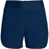 Lands’ End Women’s 5″ Quick Dry Elastic Waist Board Shorts Swim Cover-up Shorts with Panty(Deep Sea Navy)