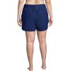 Lands’ End Women’s 5″ Quick Dry Elastic Waist Board Shorts Swim Cover-up Shorts(Deep Sea Navy)