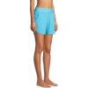 Lands’ End Women’s 5″ Quick Dry Elastic Waist Board Shorts Swim Cover-up Shorts(Turquoise)