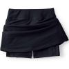 Lands’ End Women’s Active Adaptive Lycra Skater Skorts(Black)