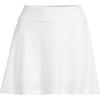 Lands’ End Women’s Active Adaptive Lycra Skater Skorts(White Eyelet)