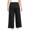 Lands’ End Women’s Active Hi Impact High Rise Wide Leg Pants(Black)
