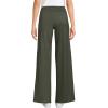 Lands’ End Women’s Active Hi Impact High Rise Wide Leg Pants(Dark Olive Green)