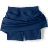 Lands’ End Women’s Active High Impact High Rise Pleated Skort(Deep Sea Navy)