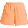 Lands’ End Women’s Active Woven 4″ Shorts with Brief(Soft Orange)