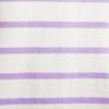 Lands’ End Women’s American-Grown Supima Cotton Short Sleeve Scoop Neck Tee(Ivory/Lilac Breton Stripe)