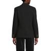 Lands’ End Women’s Brushed Ponte Traditional Blazer(Black)