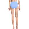 Lands’ End Women’s Chlorine Resistant Pinchless High Waisted Bikini Bottoms(Clear Blue Sky)