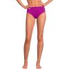 Lands’ End Women’s Chlorine Resistant Pinchless High Waisted Bikini Bottoms(Crimson Rose)