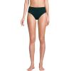 Lands’ End Women’s Chlorine Resistant Pinchless High Waisted Bikini Bottoms(Deep Balsam)