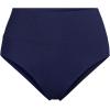 Lands’ End Women’s Chlorine Resistant Pinchless High Waisted Bikini Bottoms(Deep Sea Navy)