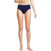 Lands’ End Women’s Chlorine Resistant Pinchless High Waisted Bikini Bottoms(Deep Sea Navy)
