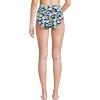Lands’ End Women’s Chlorine Resistant Pinchless High Waisted Bikini Bottoms(Deep Sea Navy Poetic Floral)