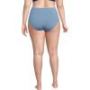 Lands’ End Women’s Chlorine Resistant Pinchless High Waisted Bikini Bottoms(Dusk Sky)