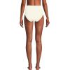 Lands’ End Women’s Chlorine Resistant Pinchless High Waisted Bikini Bottoms(Egret White)
