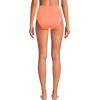 Lands’ End Women’s Chlorine Resistant Pinchless High Waisted Bikini Bottoms(Papaya Orange)