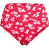 Lands’ End Women’s Chlorine Resistant Pinchless High Waisted Bikini Bottoms(Strawberry Tossed Floral)