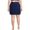 Lands’ End Womens Comfort Waist Swim Skirt Swim Bottoms Skort Deep Sea Navy Plus 18w