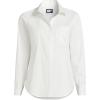 Lands’ End Women’s Cooling Button Front Shirt(White)