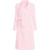Lands’ End Women’s Cooling Robe with Piping(Pink Fog)