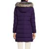 Lands’ End Womens Down Winter Coat Blackberry Regular X-Small