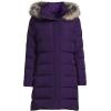 Lands’ End Womens Down Winter Coat Blackberry Regular X-Small
