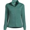 Lands’ End Women’s High Impact Full Zip Jacket(Washed Evergreen)