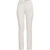 Lands’ End Women’s High Rise Slimming 5 Pocket Chino Slim Leg Pants(Light Stone)