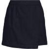 Lands’ End Women’s Lightweight Denim Above The Knee Skort(Deep Rinse)