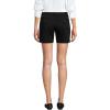 Lands’ End Women’s Plus Size Elastic Back Classic 7″ Chino Shorts(Black)