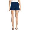 Lands’ End Women’s Poplin High Rise Pull On 5″ Shorts(Deep Sea Navy)