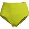 Lands’ End Women’s Ribbed Smoothing High Waisted Bikini Bottoms(Bright Lime)